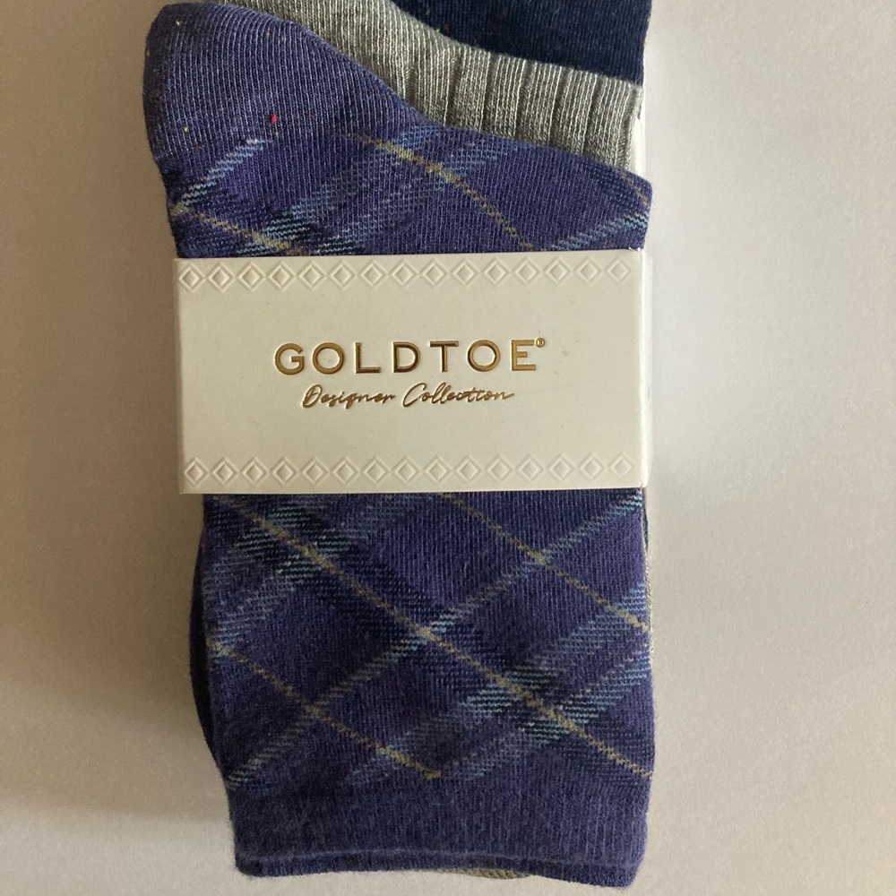 NWT Gold Toe Women’s 3-pair socks